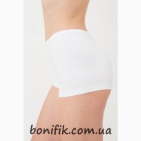 Женские белые бесшовные трусы-шорты Boxer Briefs