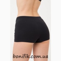 Женские черные трусы-шортики Boxer Briefs