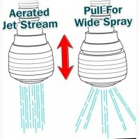 Насадка на кран, распылитель, аэратор, Экономитель воды, 2 режима