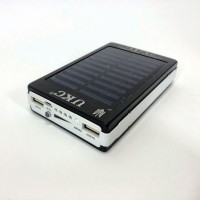 Зарядний пристрій УМБ Power Bank Solar 90000mAh із сонячною панеллю та 20LED ліхтарем