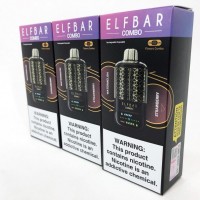 Електронка ELFBAR Combo 25000 тяг. Перемикання смаків:Кавунlt;=gt;Полуниця