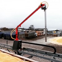 Пробоотборник зерна на рельсе Ecotec RAIL с щелевым зондом двухуровневого действия