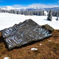 Великий тактичний зимовий спальний мішок до -25, військовий піксель